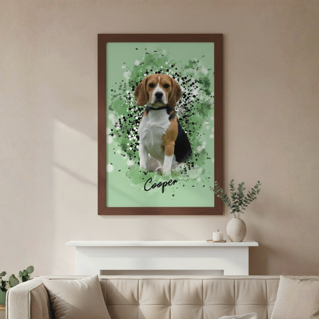 Personalized Pet Art - Canvas