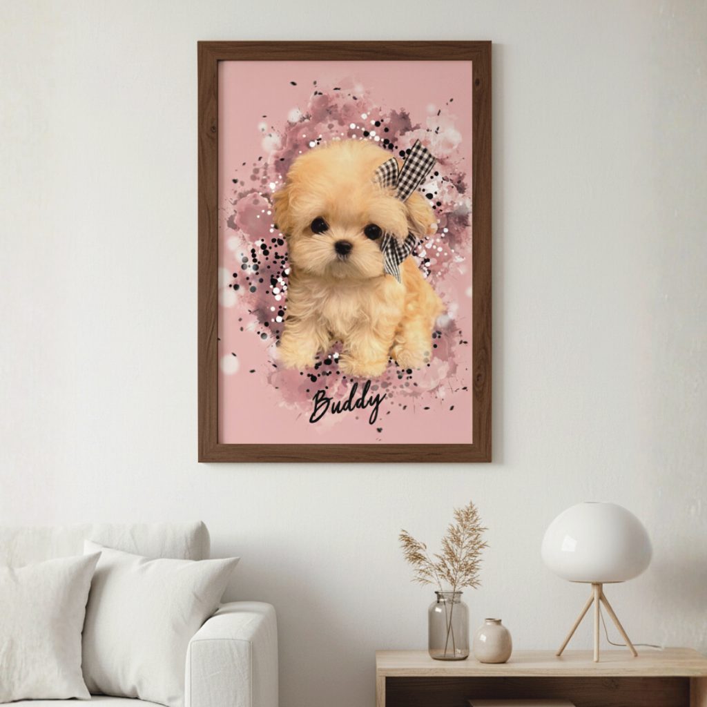 Personalized Pet Art - Canvas