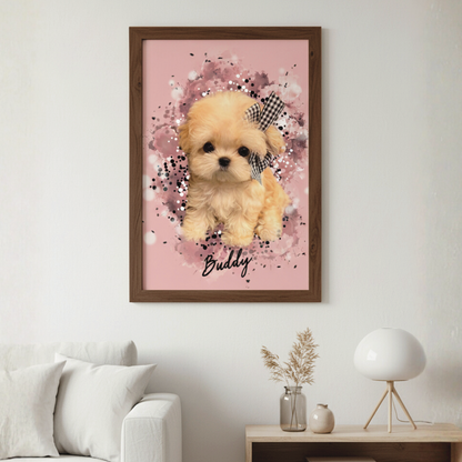Personalized Pet Art - Canvas