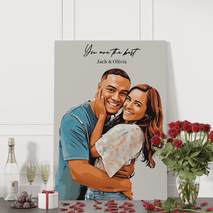 Illustrated Love Portrait