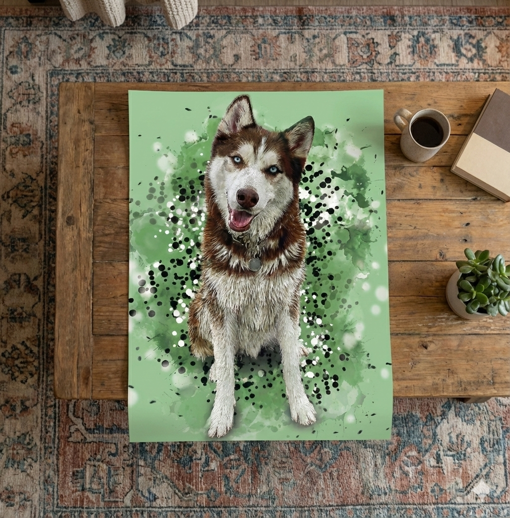 Personalized Pet Art - Canvas