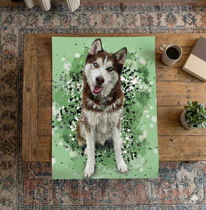 Personalized Pet Art - Canvas