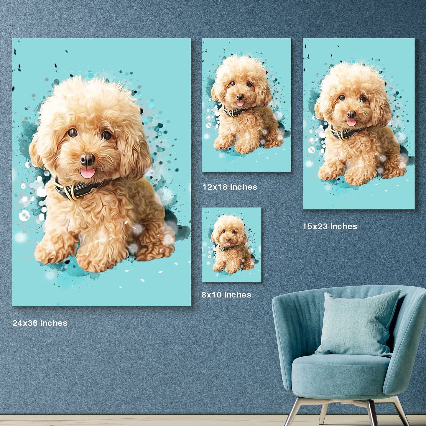 Personalized Pet Art - Canvas